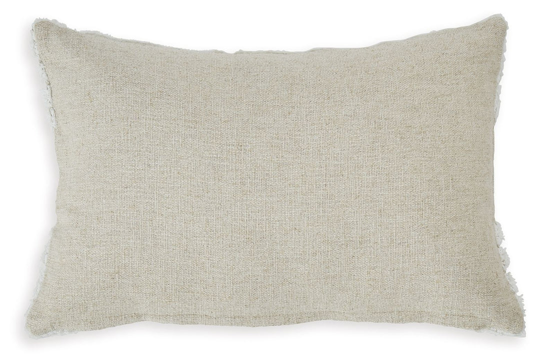 Farissen - Pillow - White / Tan