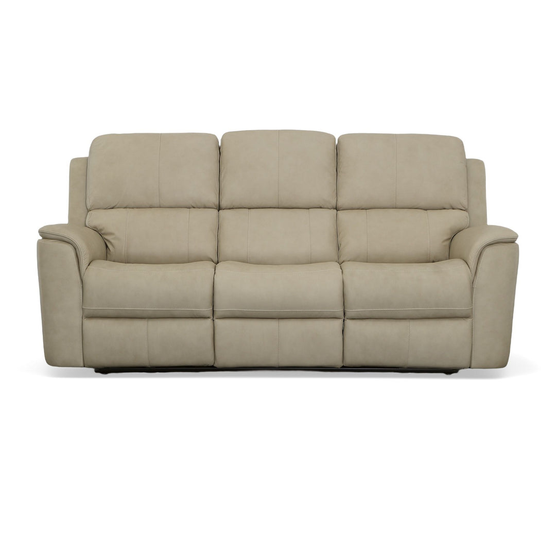 Flexsteel 1041-62PH-94680 Henry  Power Reclining Sofa With Power Headrests & Lumbar  Beige