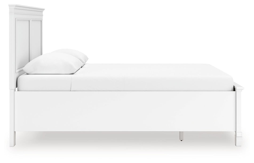 Fortman - Queen Panel Storage Bed - White by Ashley Furniture product image