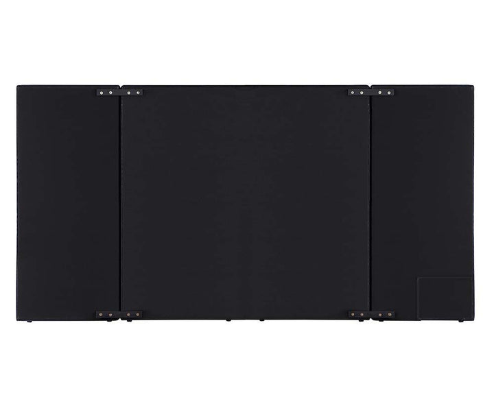 Damazy - Queen Bed - Black Velvet