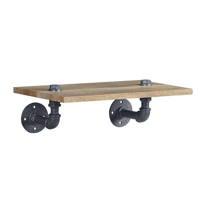 Brantley - Wall Rack - Oak & Sandy Black