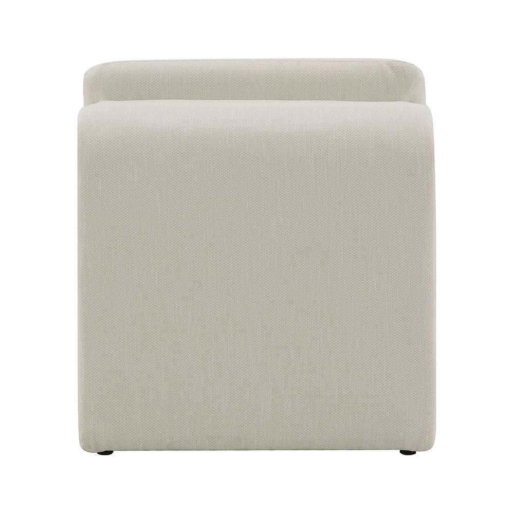 Jaeda - Accent Chair - Ivory Boucle