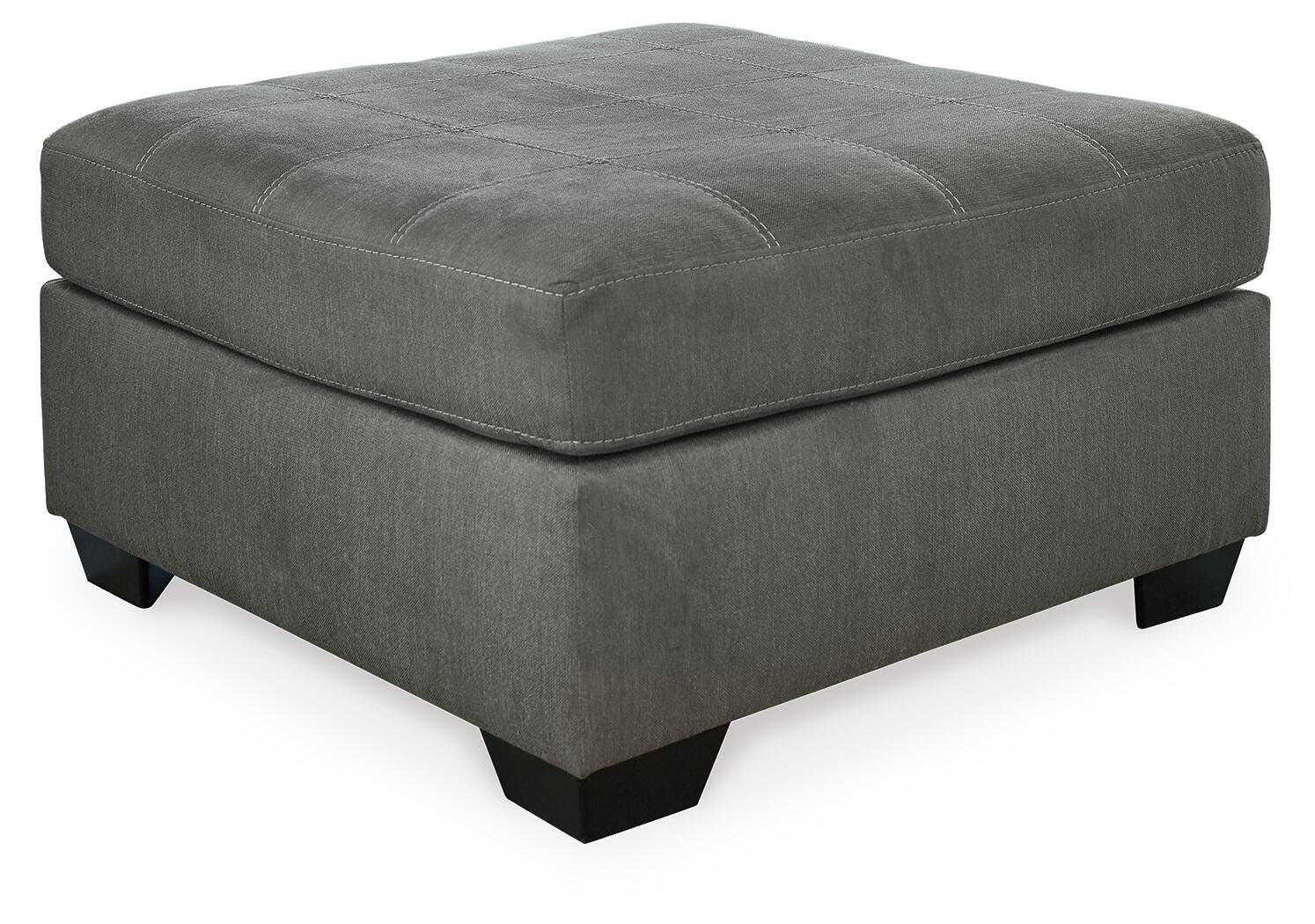 Pitkin Oversized Accent Ottoman - Dark Gray (1)