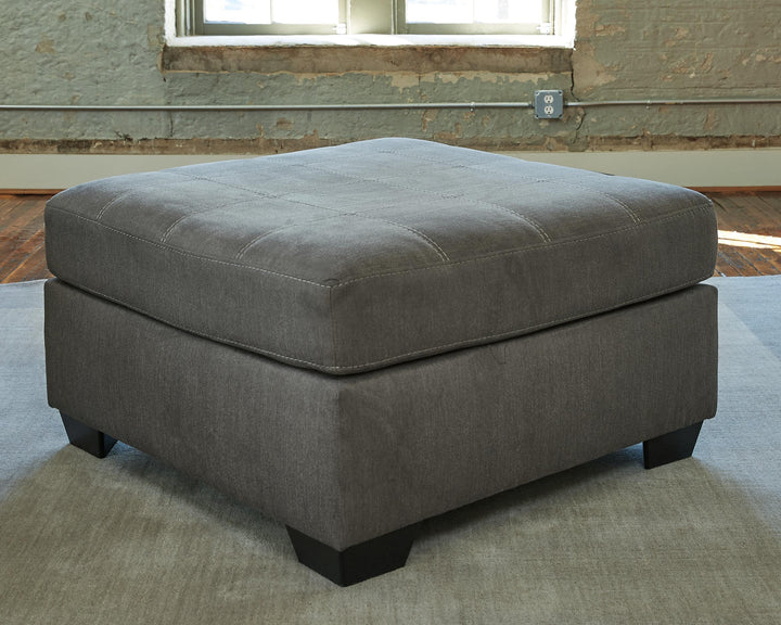 Pitkin Oversized Accent Ottoman - Dark Gray (2)