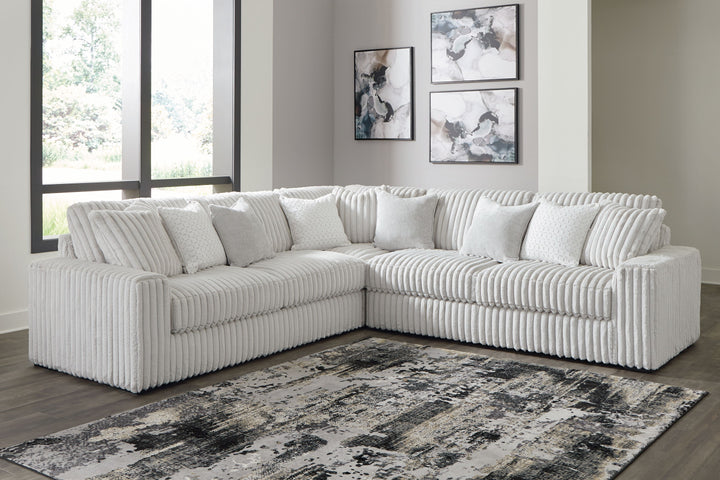 Stupendous - 3-Piece Sectional - Alloy by Ashley Furniture product image