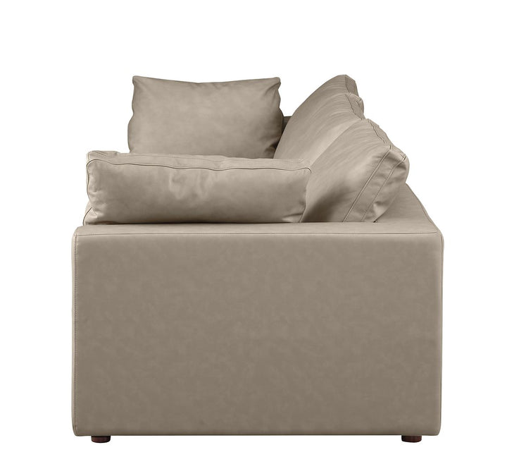 DivanItalia 1100 Modular Sofa – Top-Grain Italian Leather - Beige