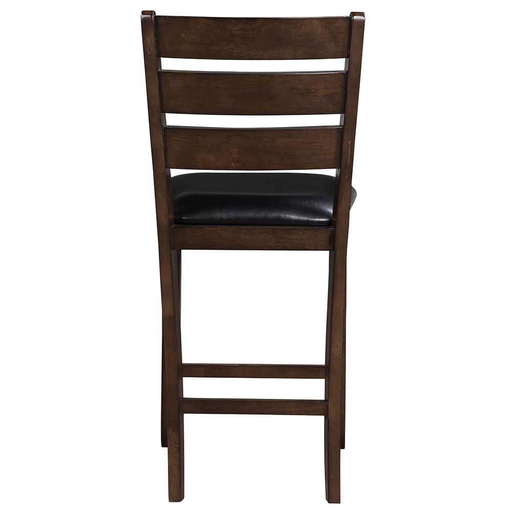 urbana-counter-height-chair-set-of-2-black-synthetic-leather-espresso