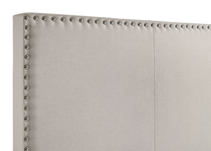 Boyd - Upholstered Twin Panel Bed - Ivory