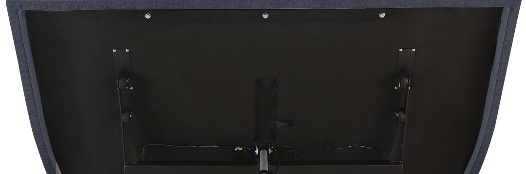 Coaster Furniture 350131KE Clara Eastern King Adjustable Bed Base Grey and Black