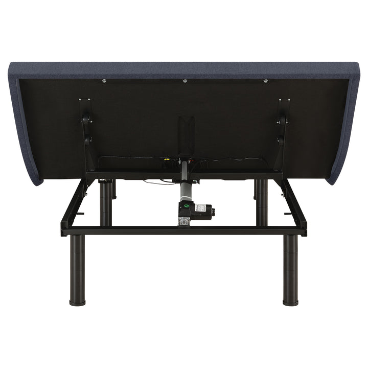 Clara - California King Adjustable Bed Base - Gray And Black