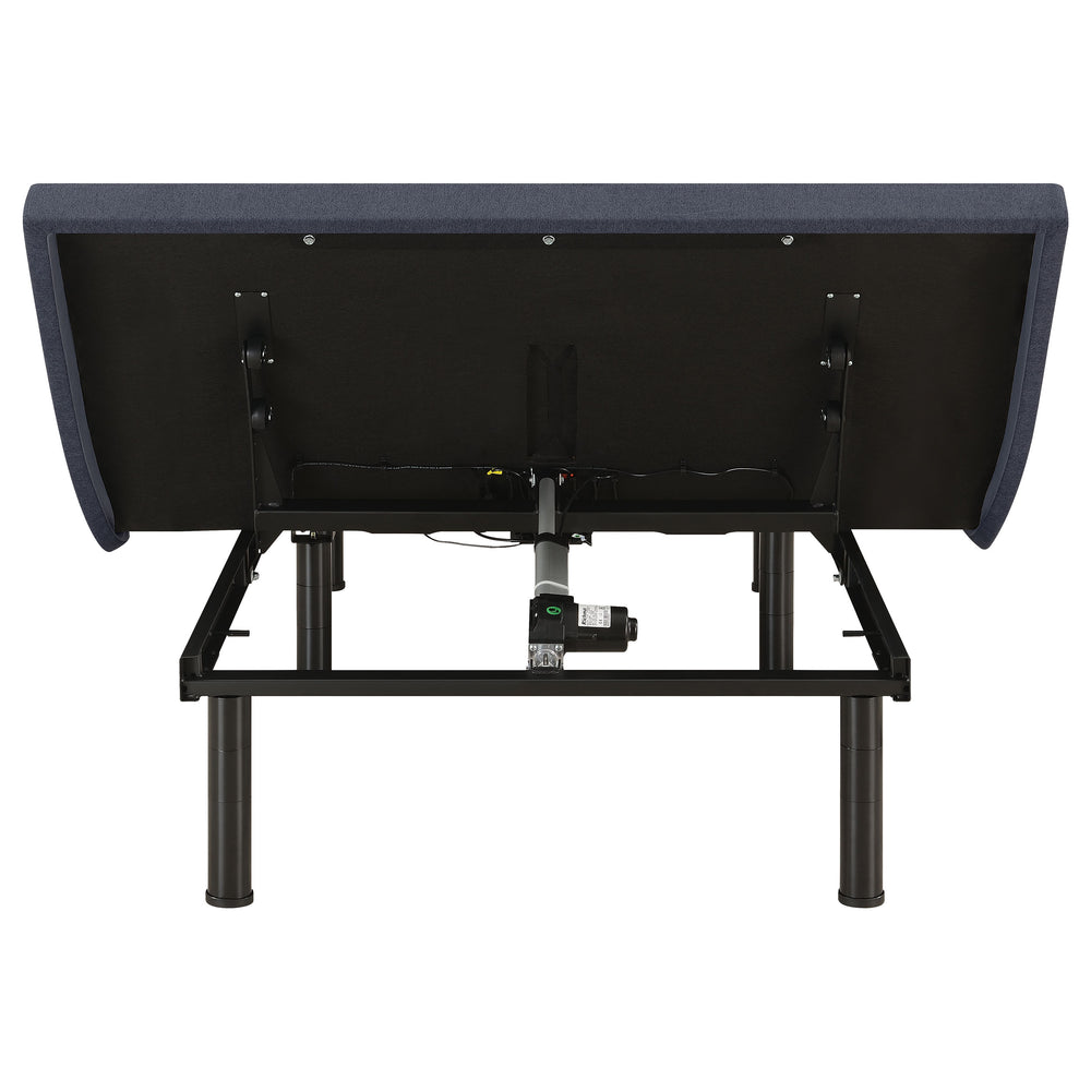 Clara - California King Adjustable Bed Base - Gray And Black