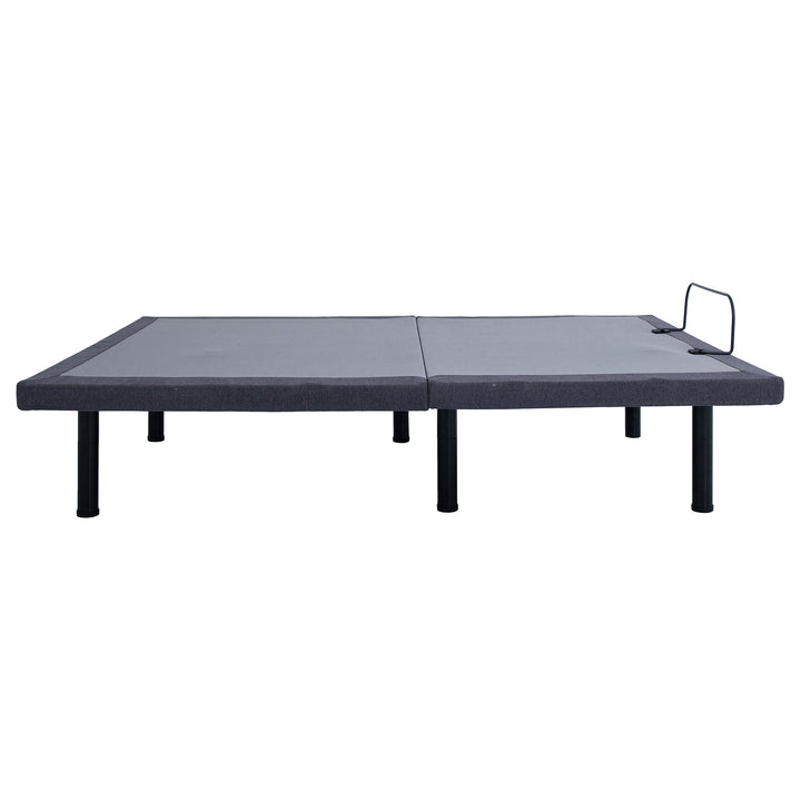 Clara - California King Adjustable Bed Base - Gray And Black
