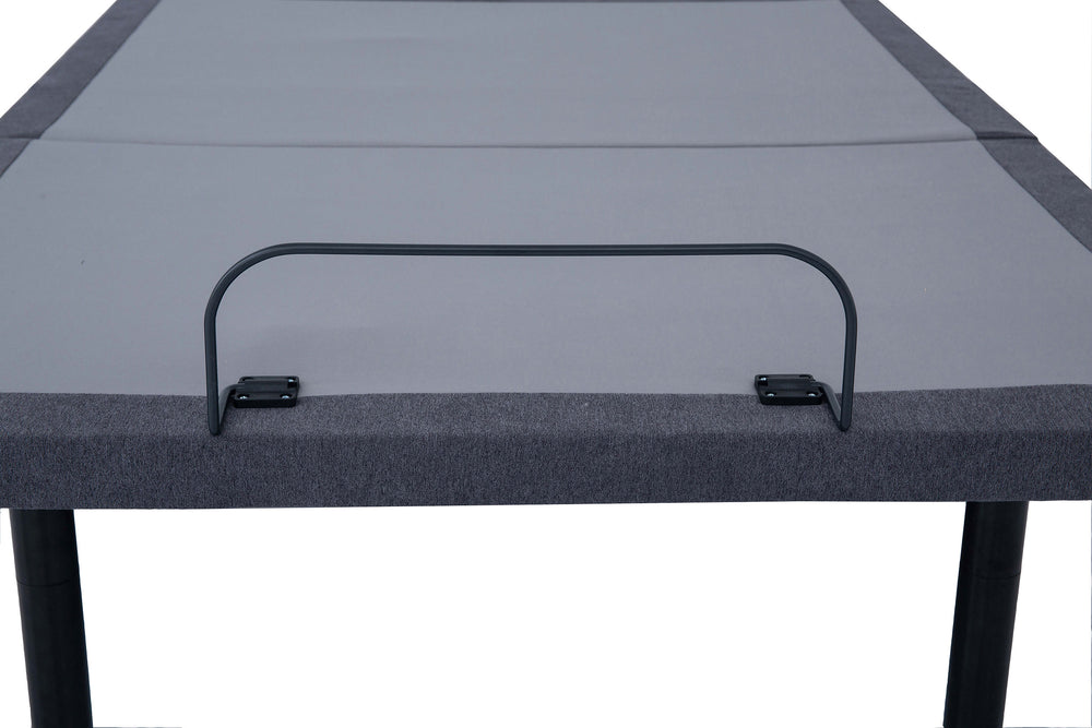 Clara - California King Adjustable Bed Base - Gray And Black