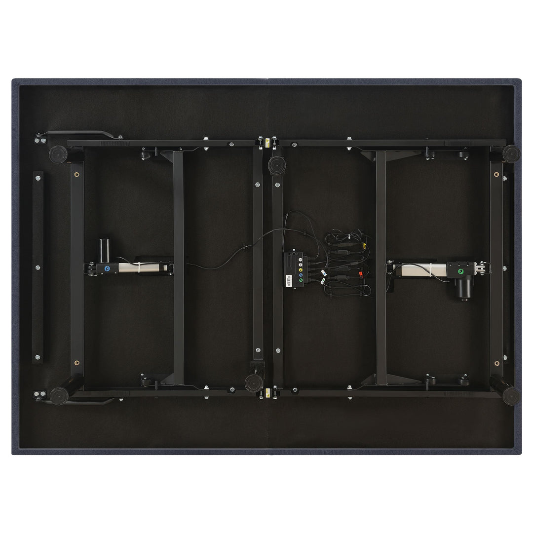 Coaster Furniture 350131TL Clara Twin Extra Long Adjustable Bed Base Grey and Black