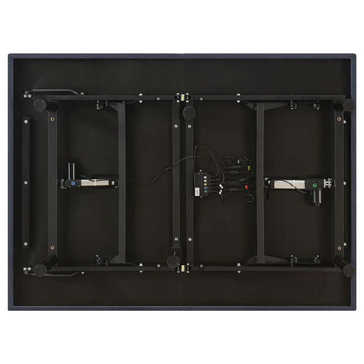 Coaster Furniture 350131TL Clara Twin Extra Long Adjustable Bed Base Grey and Black