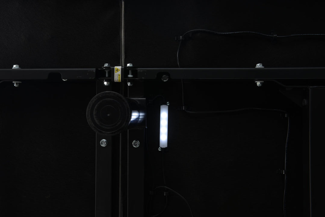 Coaster Furniture 350132Q Negan Queen Adjustable Bed Base Grey and Black