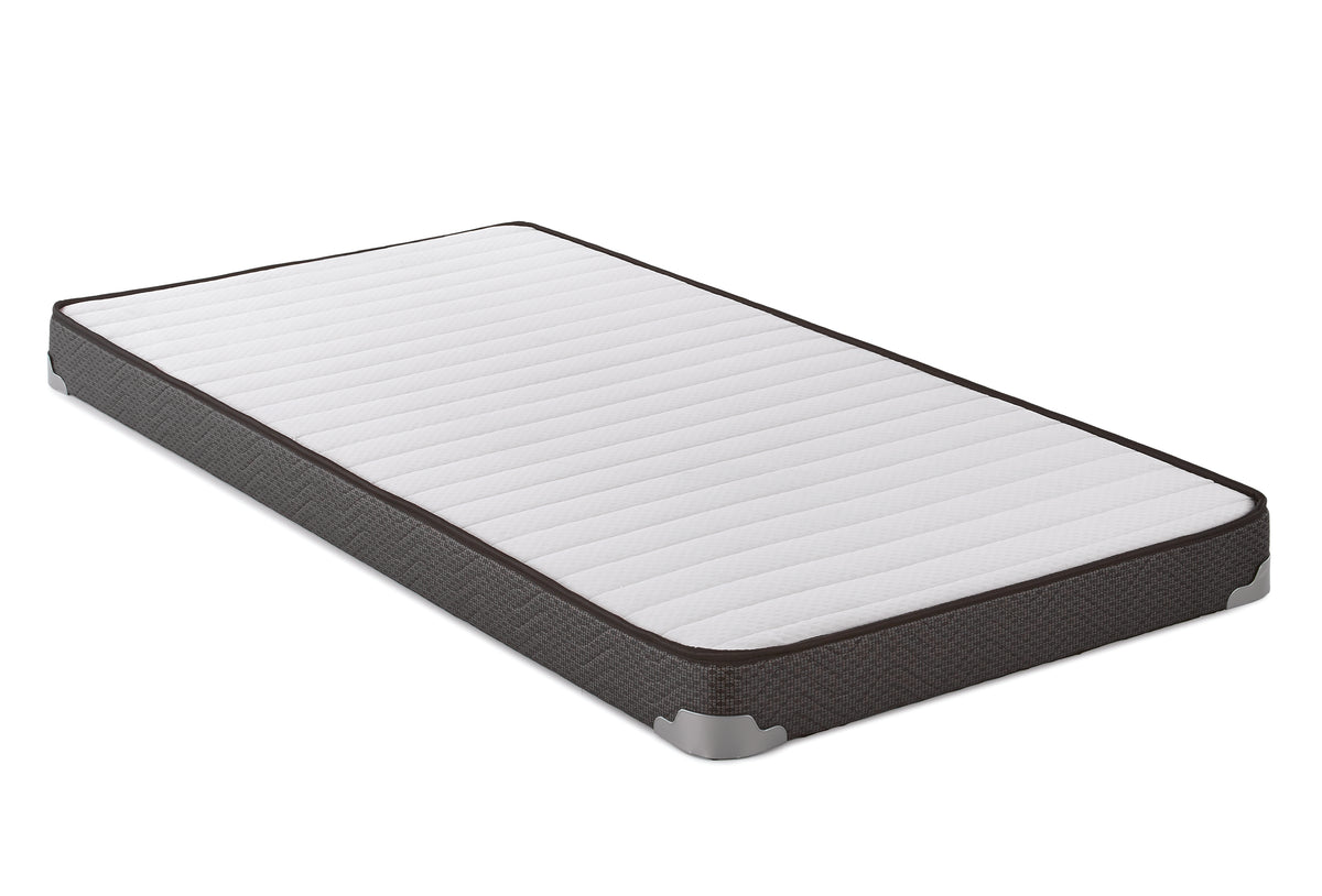 Drover - 7" Full Foam Mattress With Built-In Bunkie Board - White