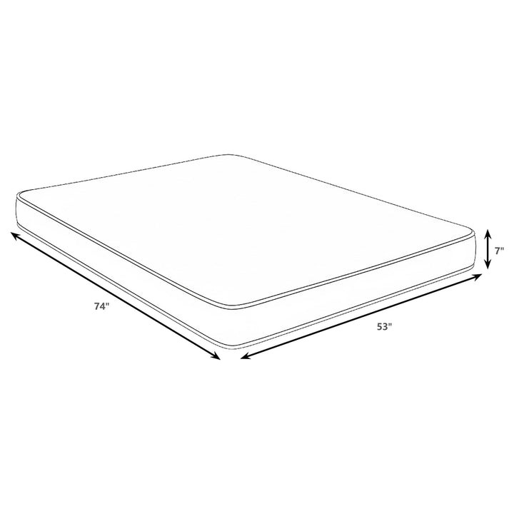 Kenyon - Full Bamboo Cover Firm Foam Mattress - White
