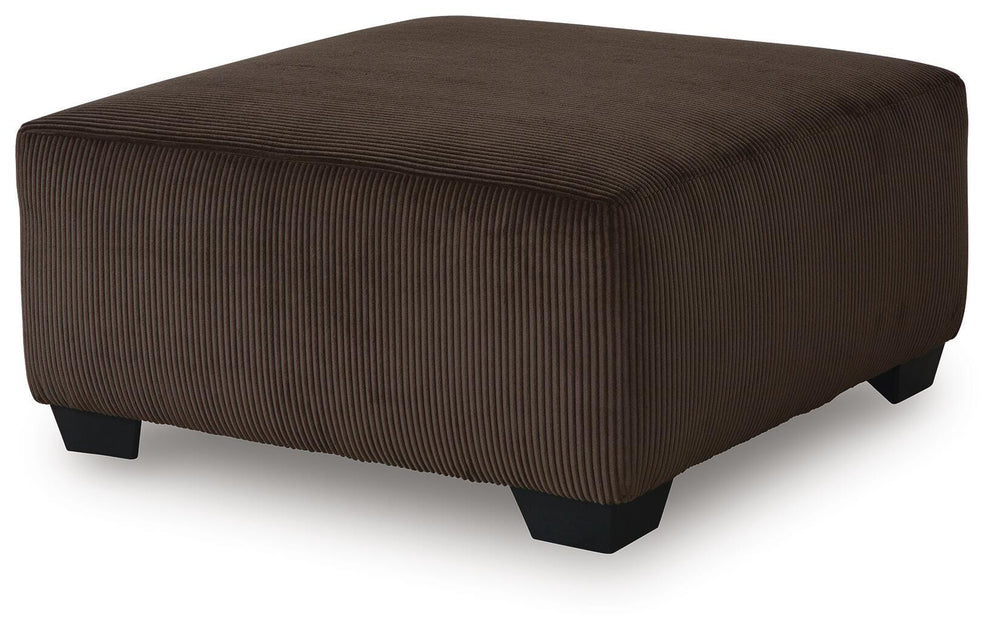 Kimlee Oversized Accent Ottoman - Dark Brown (1)