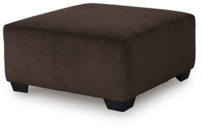 Kimlee Oversized Accent Ottoman - Dark Brown | Ashley Furniture