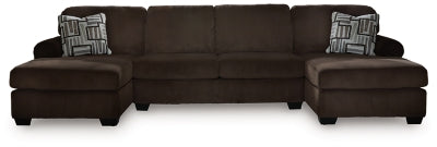 Kimlee 3-Piece Sectional with Double Chaise