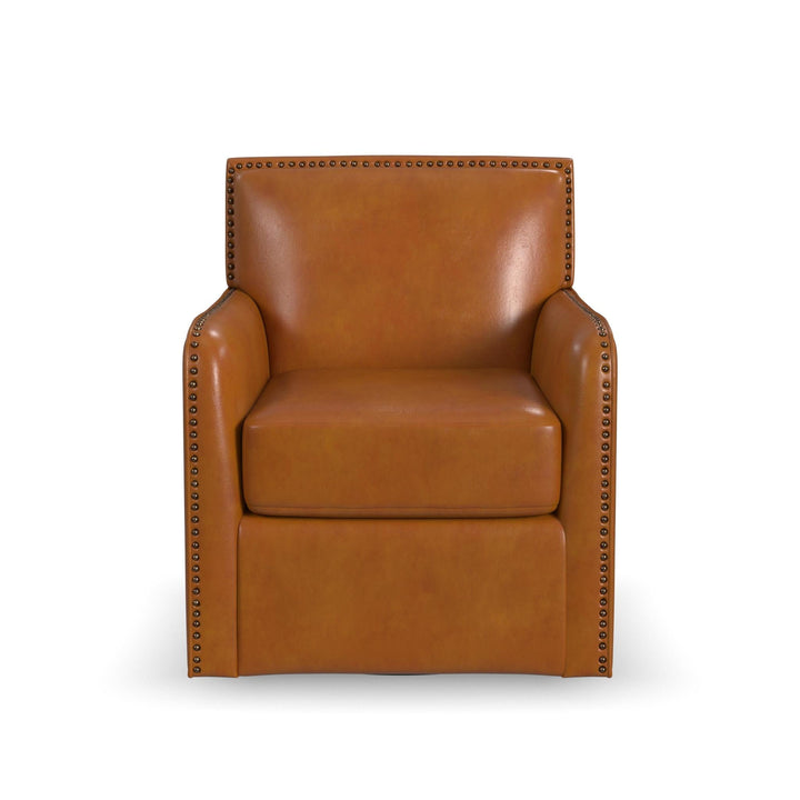 Beckett Leather Swivel Chair