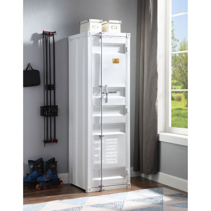 Cargo Wardrobe in White