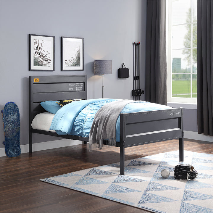 Cargo Full Bed in Gunmetal Finish