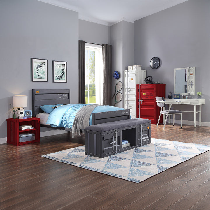 Cargo Full Bed in Gunmetal Finish