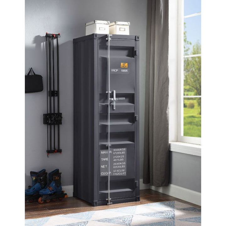 Cargo Wardrobe in Gunmetal