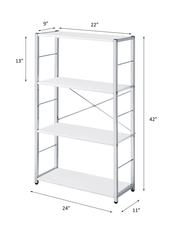 tennos-bookshelf-white-chrome