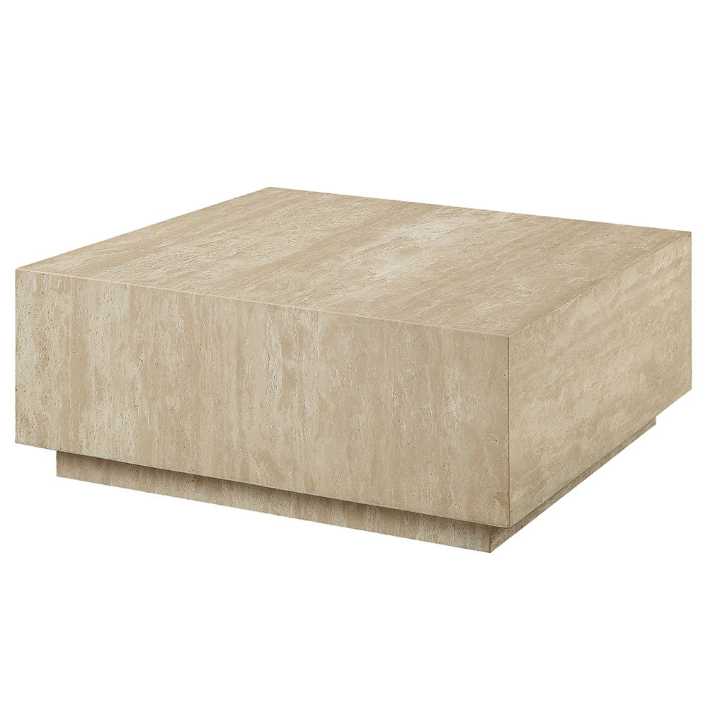 Deon - Coffee Table - Beige Marble