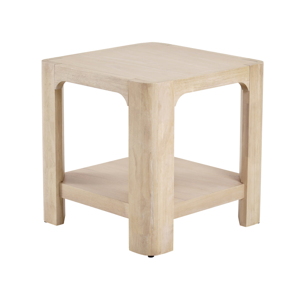 Trevin Side/End Table - Weathered Sand