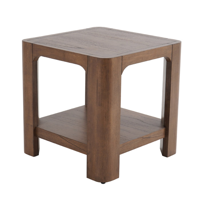 Trevin Side/End Table - Walnut