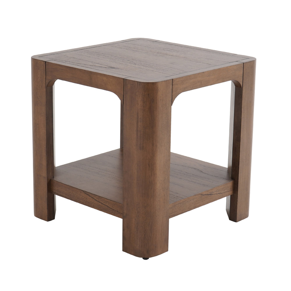 Trevin Side/End Table - Walnut