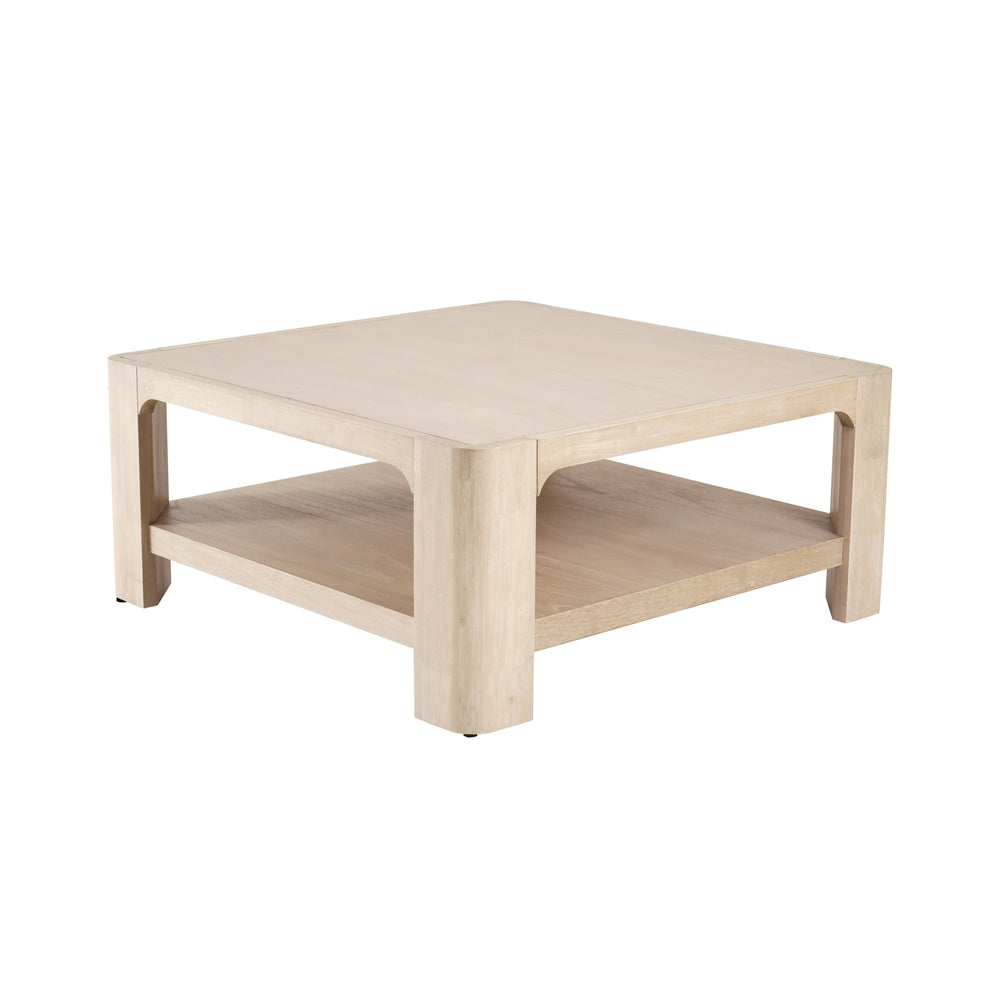 Trevin Square Coffee Table - Weathered Sand