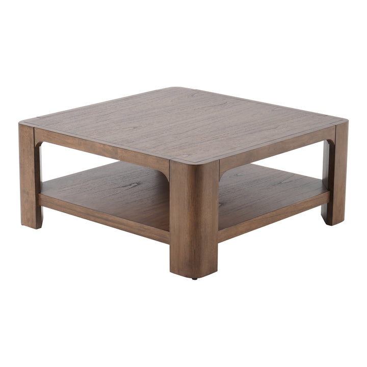 Trevin Square Coffee Table - Walnut