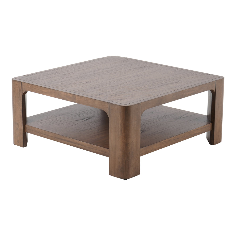 Trevin Square Coffee Table - Walnut