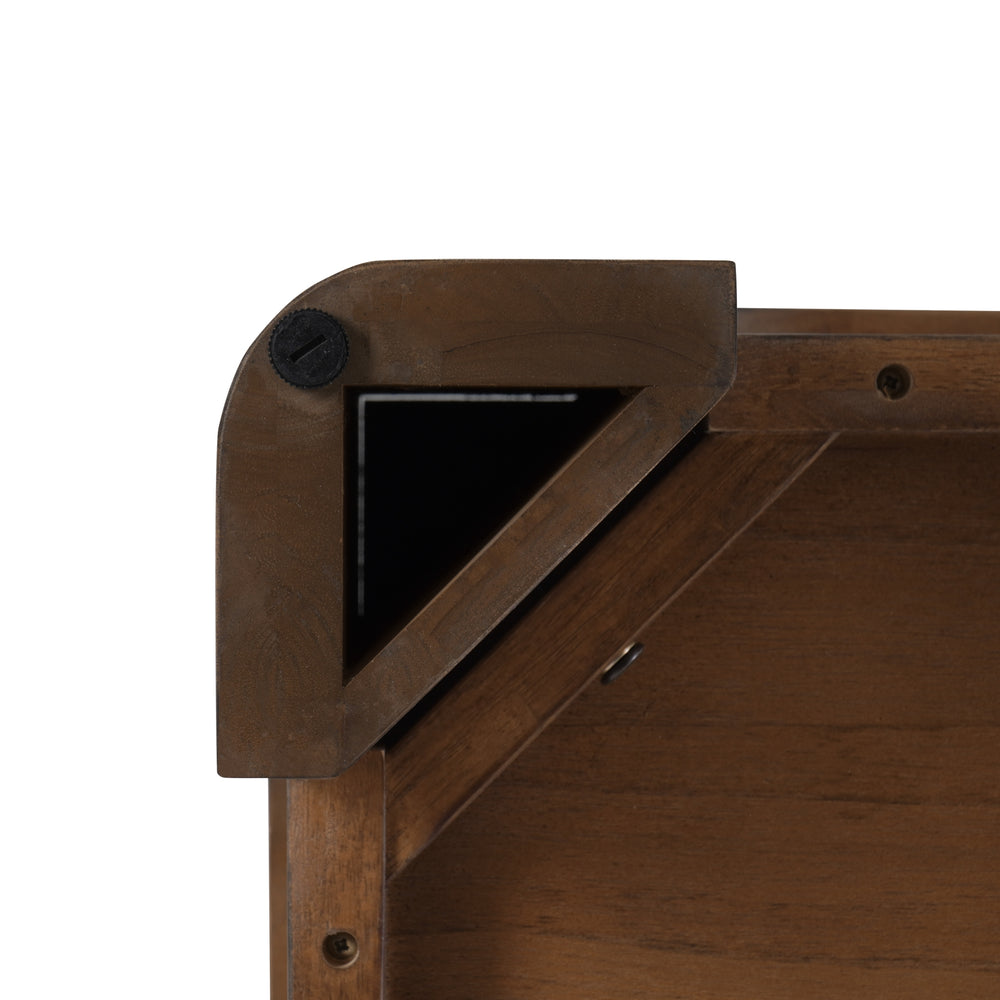 Trevin Square Coffee Table - Walnut - view 7