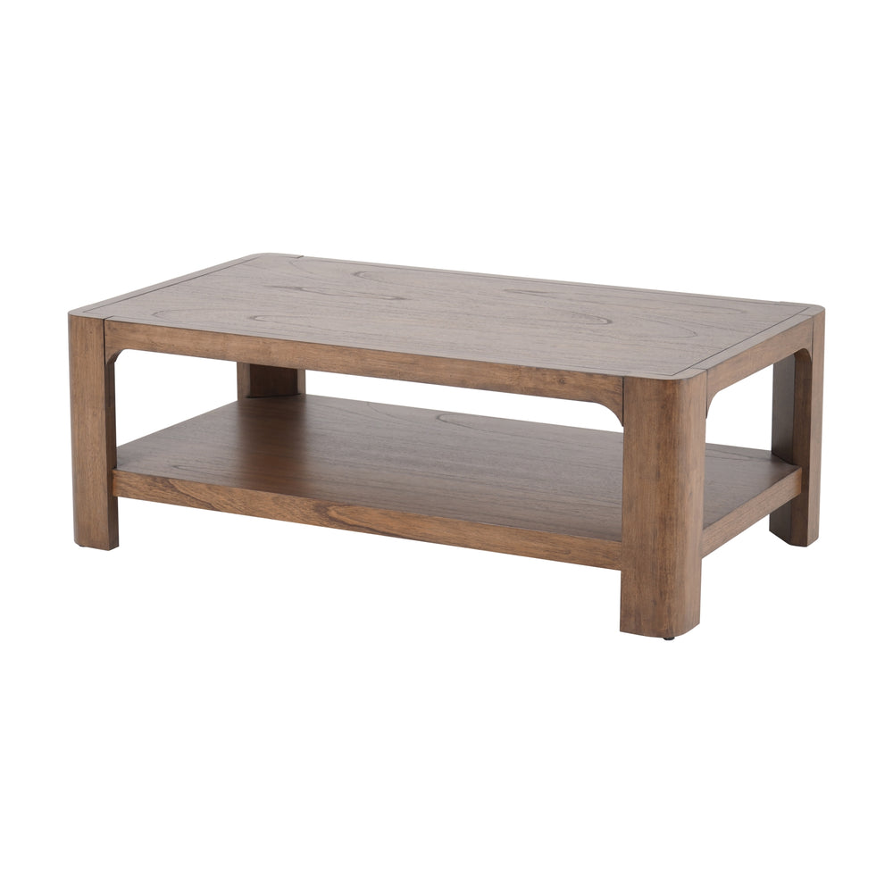 Trevin Rectangular Coffee Table - Walnut