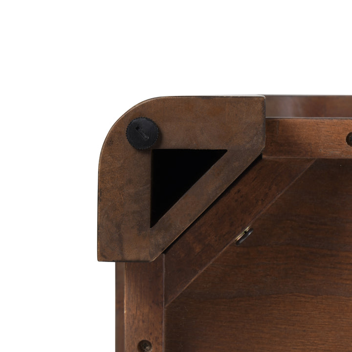 Trevin Rectangular Coffee Table - Walnut - view 8
