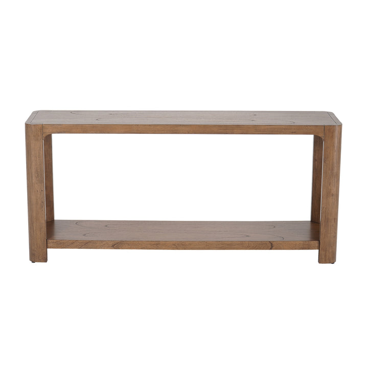 Trevin 66" Console Table with Shelf - Walnut - view 4