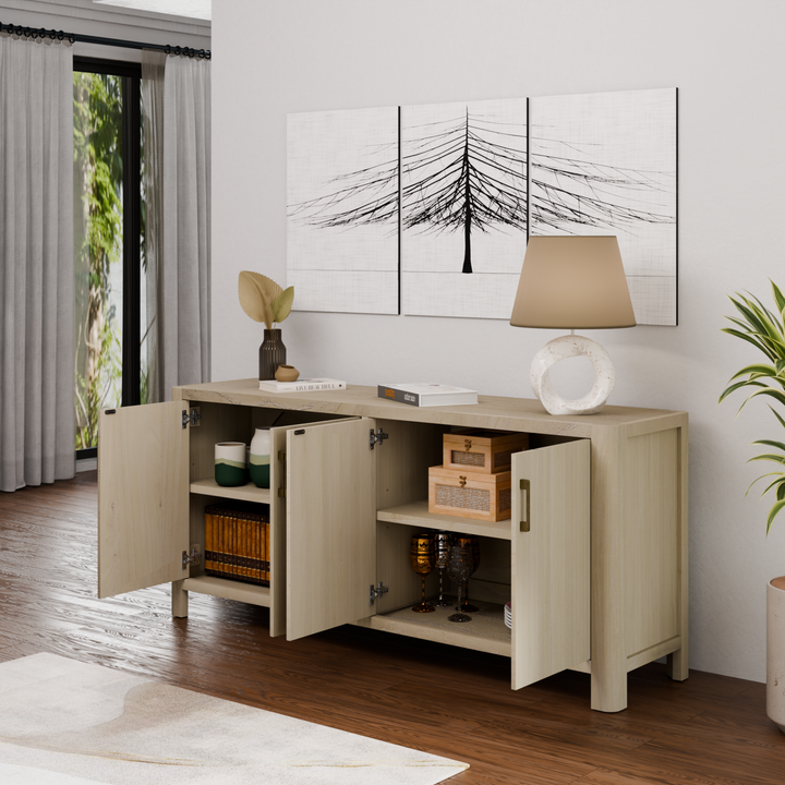 Trevin Buffet 4 Doors - Weathered Sand - view 4