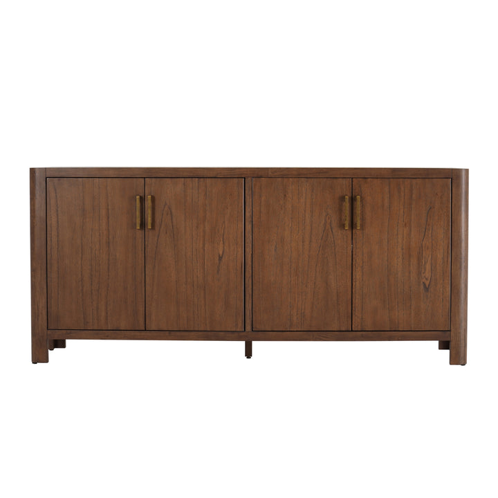 Trevin Buffet 4 Doors - Walnut - view 5