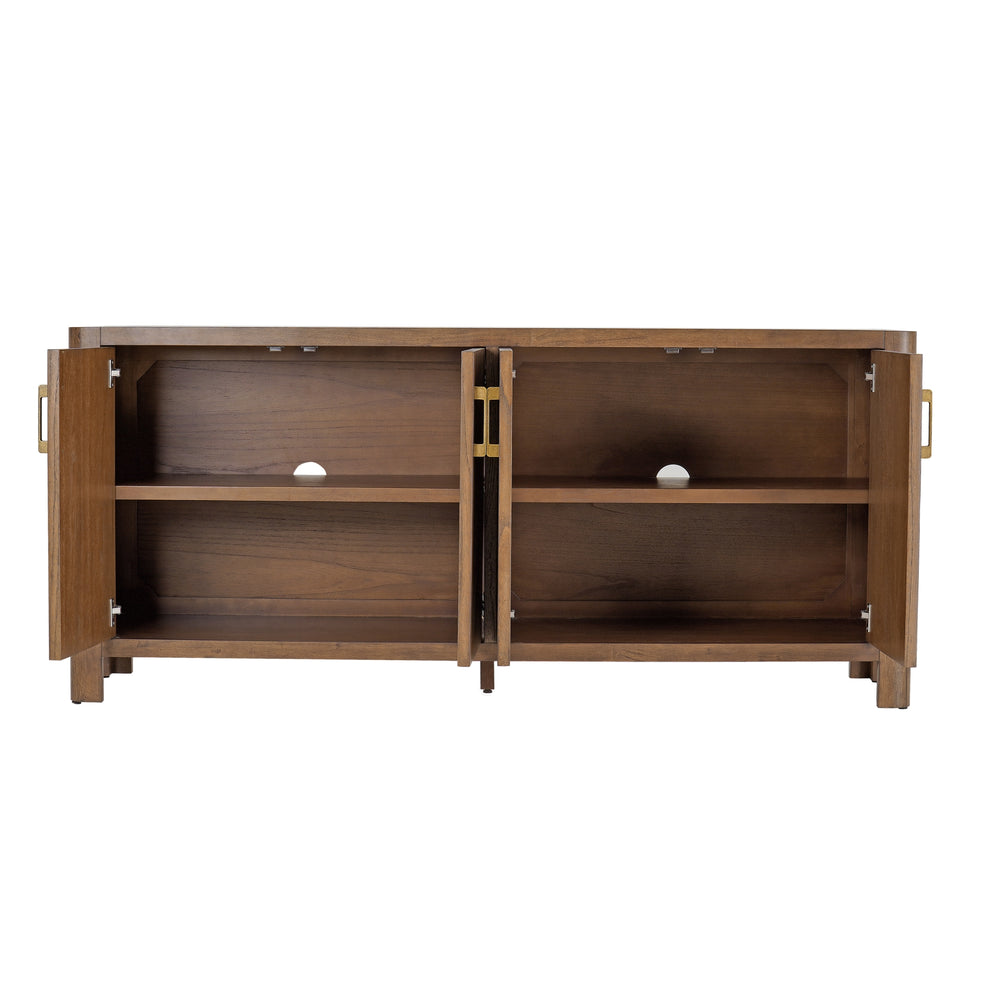 Trevin Buffet 4 Doors - Walnut - view 10