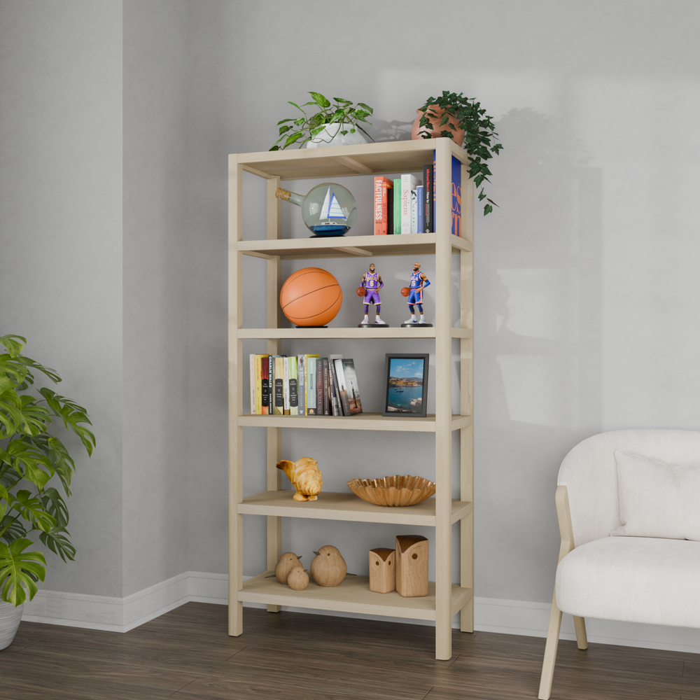 Trevin Bookcase - Weathered Sand - view 3