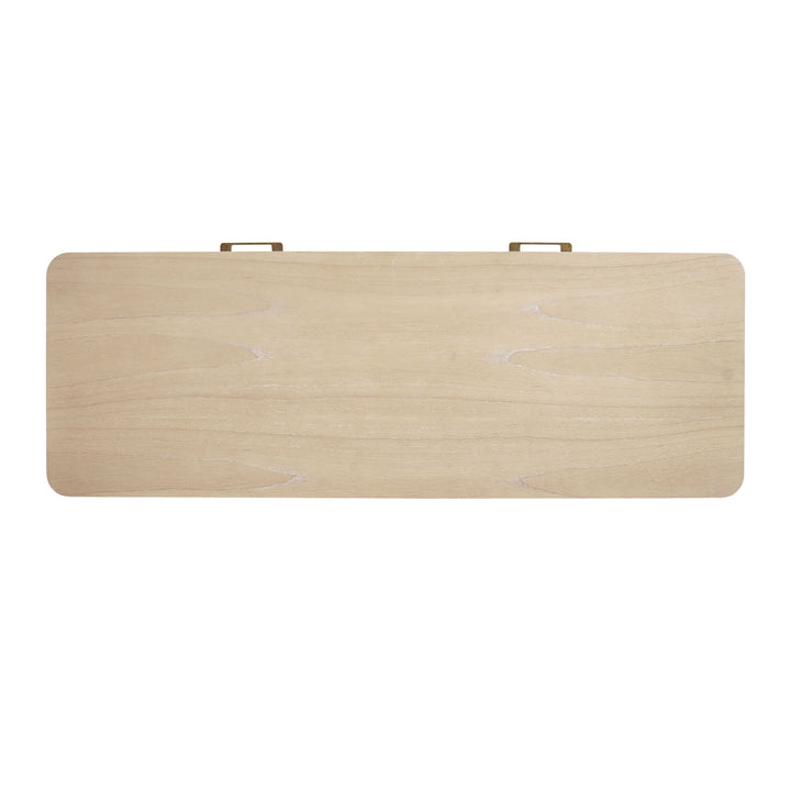 Trevin Desk 2 Drawers - Weathered Sand - view 9