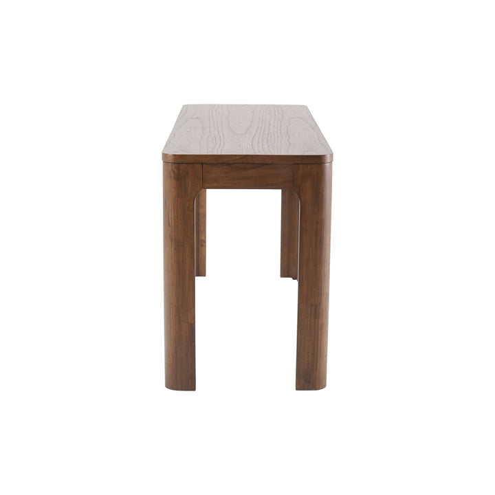 Trevin Desk 2 Drawers - Walnut - view 6