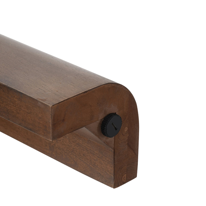 Trevin Desk 2 Drawers - Walnut - view 10
