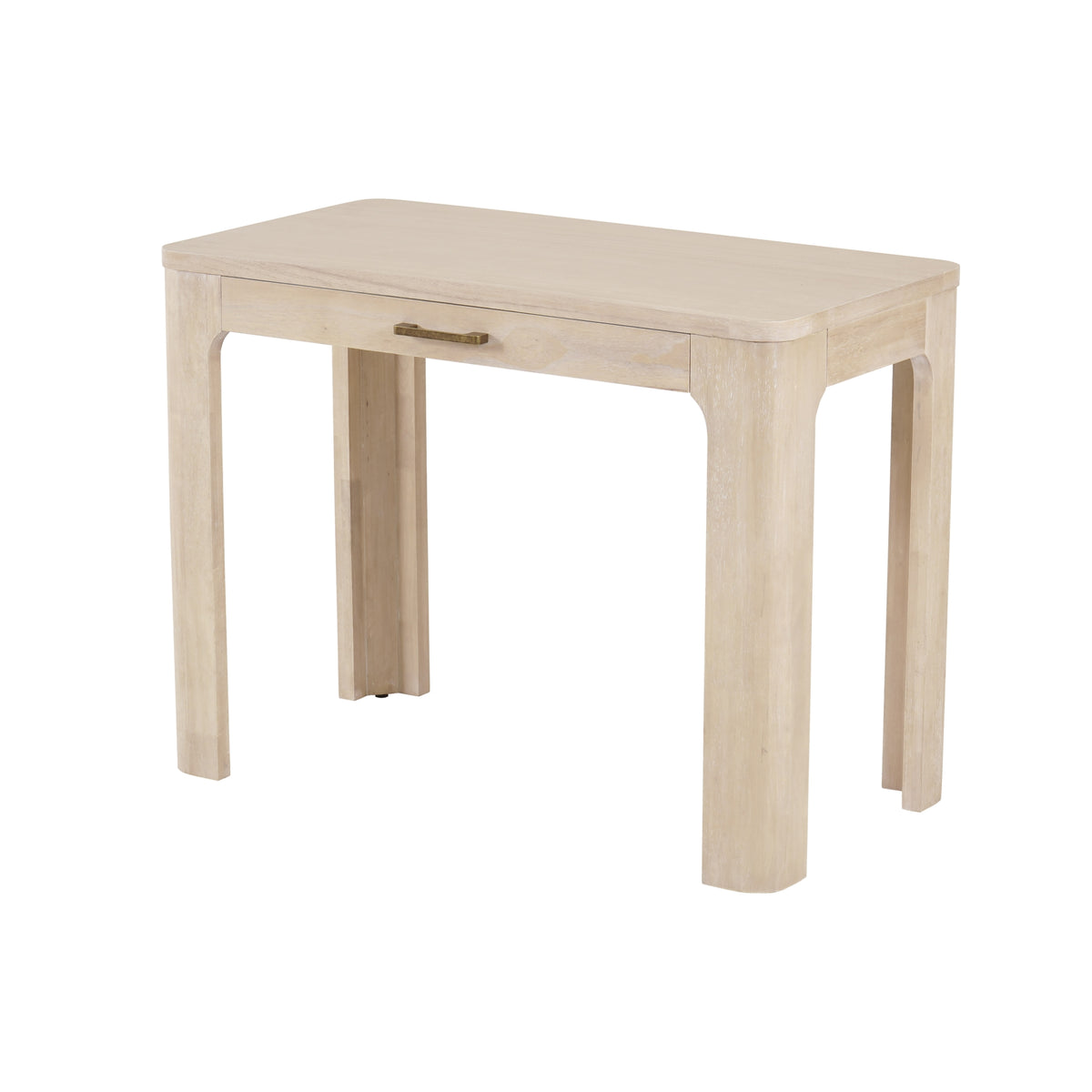 Trevin Small Desk 1 Drawer - Weathered Sand
